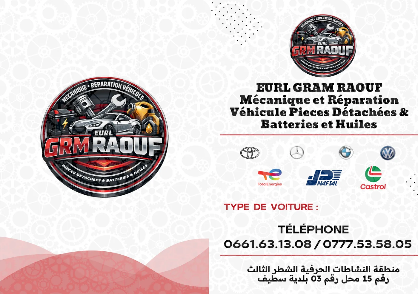 مثال كرني صيانة GRM Raouf