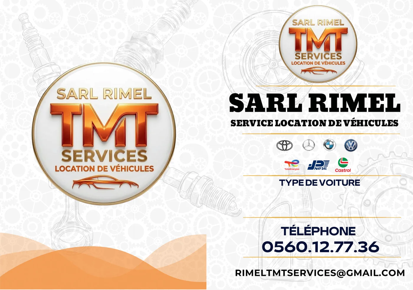 مثال كرني صيانة TMT Services